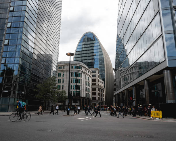 istock Bishopsgate Crossing London Cityscape 1448522682