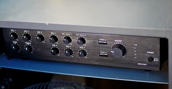 Hi-Fi knobs from a stereo amplifier