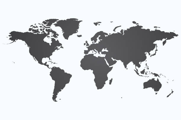 World's map. Vector illustration in HD very easy to make edits. eps stock illustrations