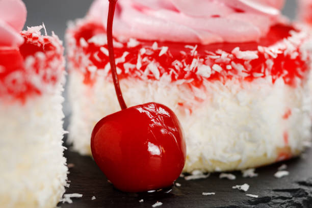 Cherry isolated. Cherry on white background. With clipping path.