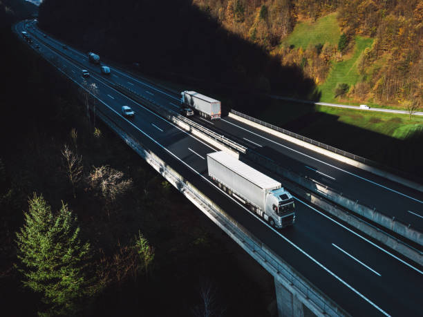 istock A bird's-eye view of a highway 1448528653