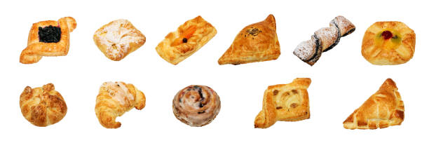 istock Different kinds of sweet and non sweet bakery 1448528676