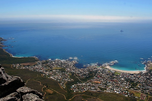 Hout Bay harbour Cape Peninsula Atlantic Beach Cape Town South Africa