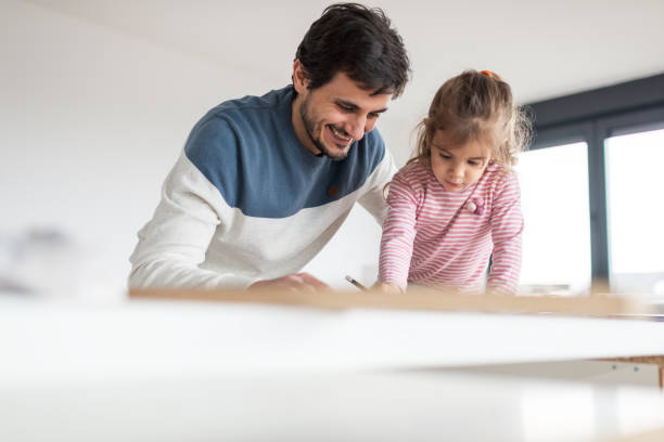 istock Home renovation with family 1448533933