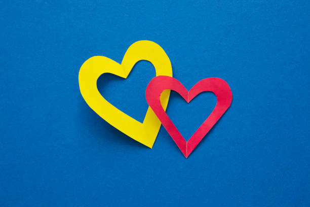 Modern Valentines Day Background.