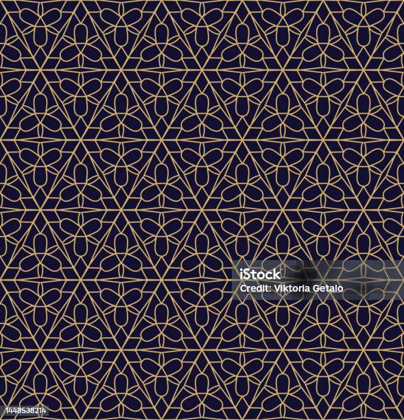 Vector Abstract Oriental Pattern Stock Illustration - Download Image ...