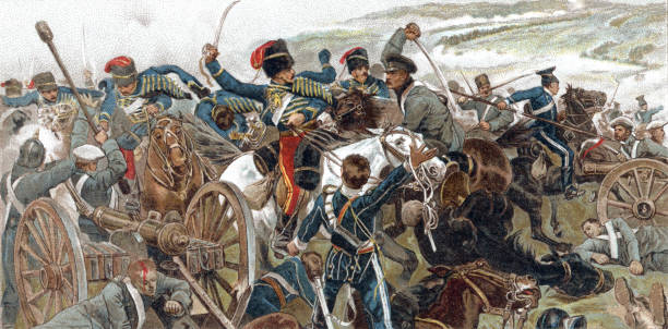 istock Charge of the Light Brigade Britiish military failure 19th century illustration 1448540088