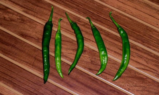 istock A total of five green chilies 1448540802