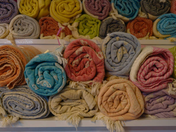 istock colorful towels 1448545758