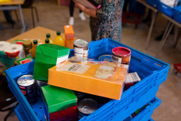 istock Donated Food for the Community 1448547372