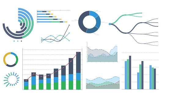 Data Visualization Vld Data Visualizations Stock Photo - Download Image Now - Graph, Chart ...