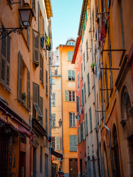 istock Intersection of alleys in Old Nice 1448550953