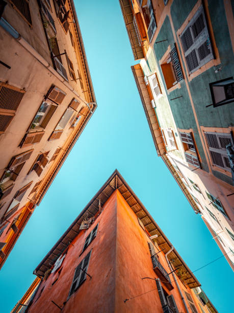 istock Intersection of alleys in Old Nice 1448552175