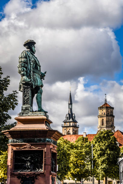 istock Statue Of Herzog Christoph Denkmal In Stuttgart, Germany 1448556330