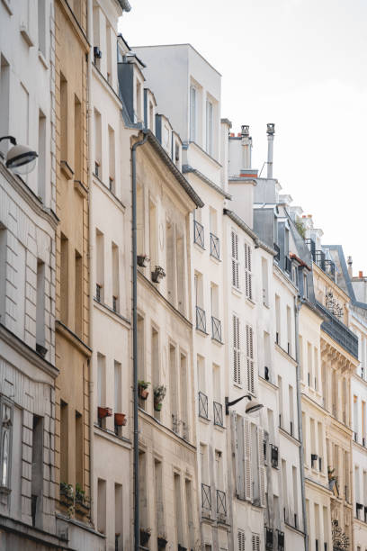 istock Paris street Cityscape 1448562571