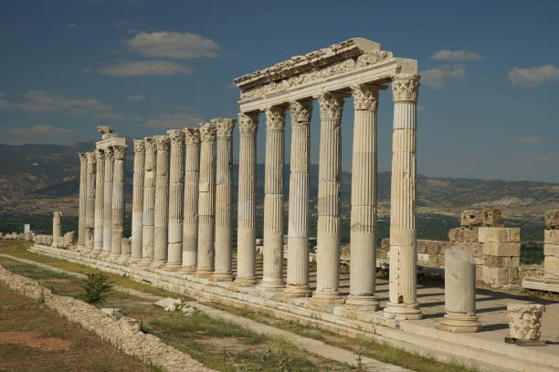 istock Columns in Laodicea on the Lycus Ancient City in Denizli, Turkiye 1448564937