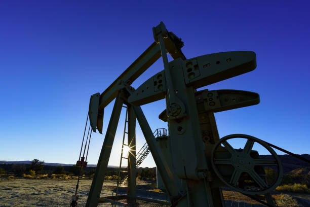 istock Oil and Gas Energy Pumpjack 1448567830