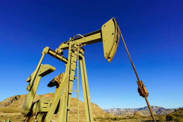 istock Oil and Gas Energy Pumpjack 1448567872