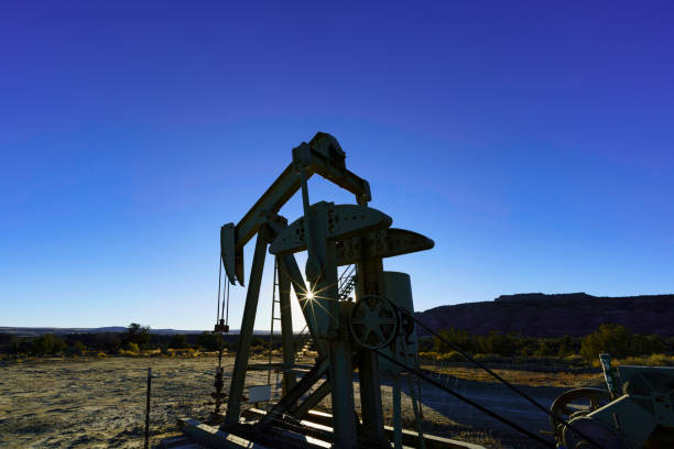 istock Oil and Gas Energy Pumpjack 1448567927