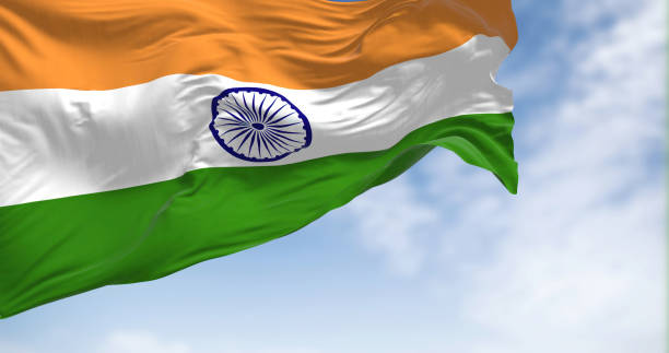 istock India national flag waving on a clear day 1448571200