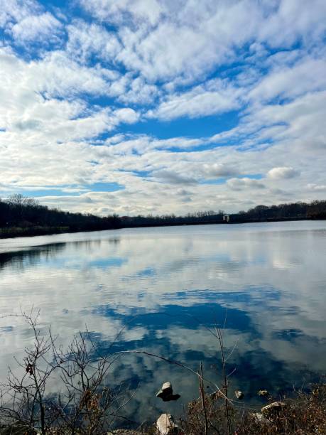 istock Silver lake reservoir Staten Island New York 1448583785
