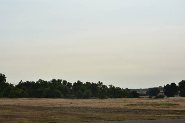 Open Plains of Central North America stock photo