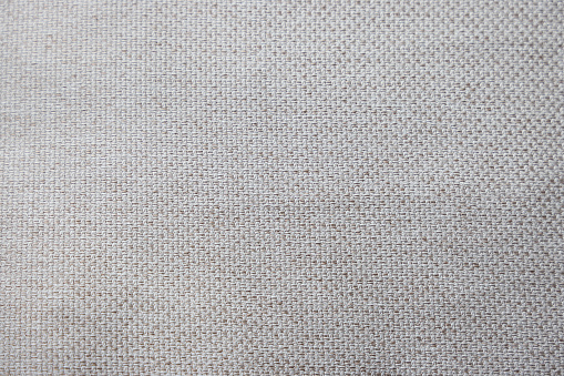 Blank canvas fabric background or texture