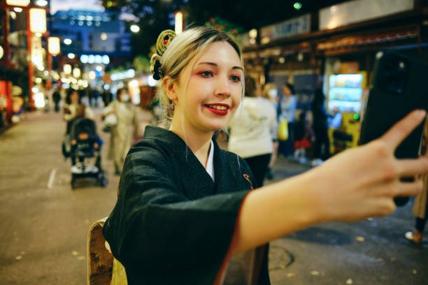 istock Young Woman Exploring Tokyo Japan 1448592698