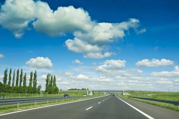 istock Traveling highway in sunny day 1448594134