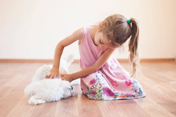 istock girl having fun with her dog 1448597035