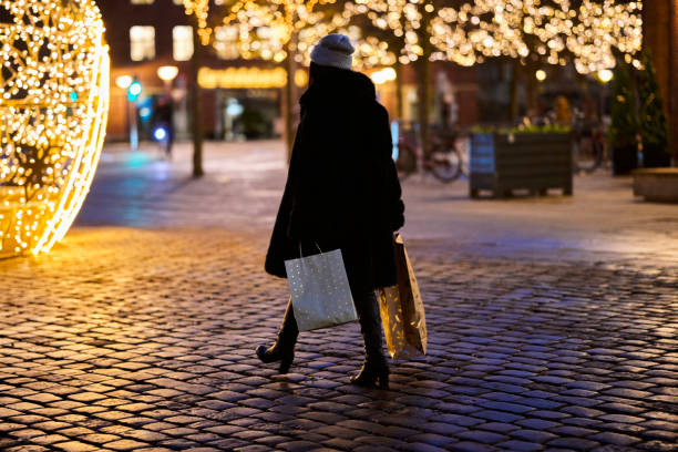 istock Walking away with shopping bags 1448601282