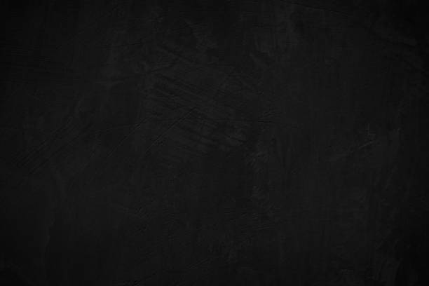 istock Black dark concrete wall background. Pattern board cement texture grunge dirty scratched for show anthracite promote product urban floor and abstract paper design element decor. Blackboard blank. 1448618650