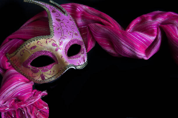 istock Beautiful colorful carnival mask 1448654467