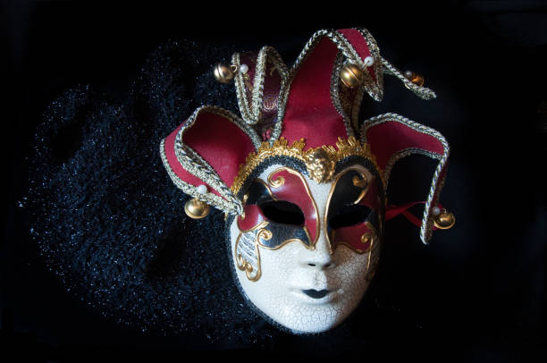 istock Beautiful colorful carnival mask 1448654468