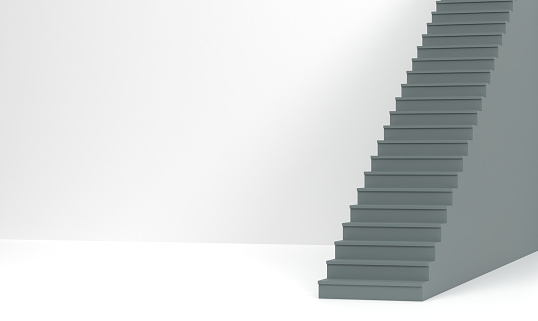 Stairs And Success Concept. Abstract Design.