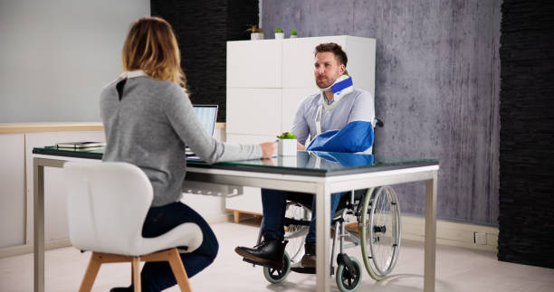 istock Injury Compensation Court Claim Application 1448681674