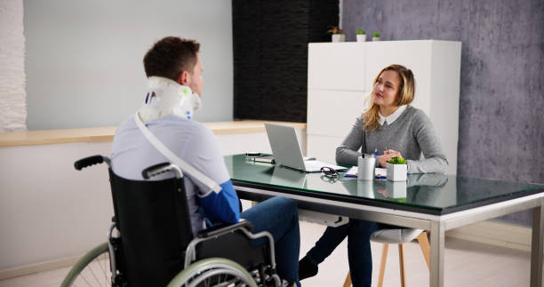 istock Injury Compensation Court Claim Application 1448681699