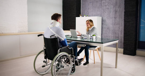istock Injury Compensation Court Claim Application 1448681716