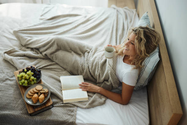 istock Enjoying in morning time in bed! 1448684296