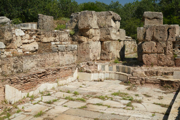 istock Hadrianic Baths in Aphrodisias Ancient City in Aydin, Turkiye 1448694216