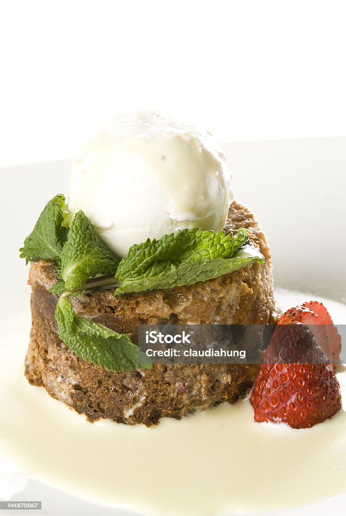 Restaurante estilo budín de pan - Foto de stock de Comida congelada libre de derechos