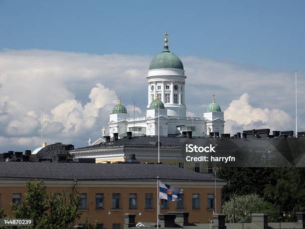 Helsinki Foto de stock y más banco de imágenes de Aire libre - Aire libre, Bandera, Bandera nacional