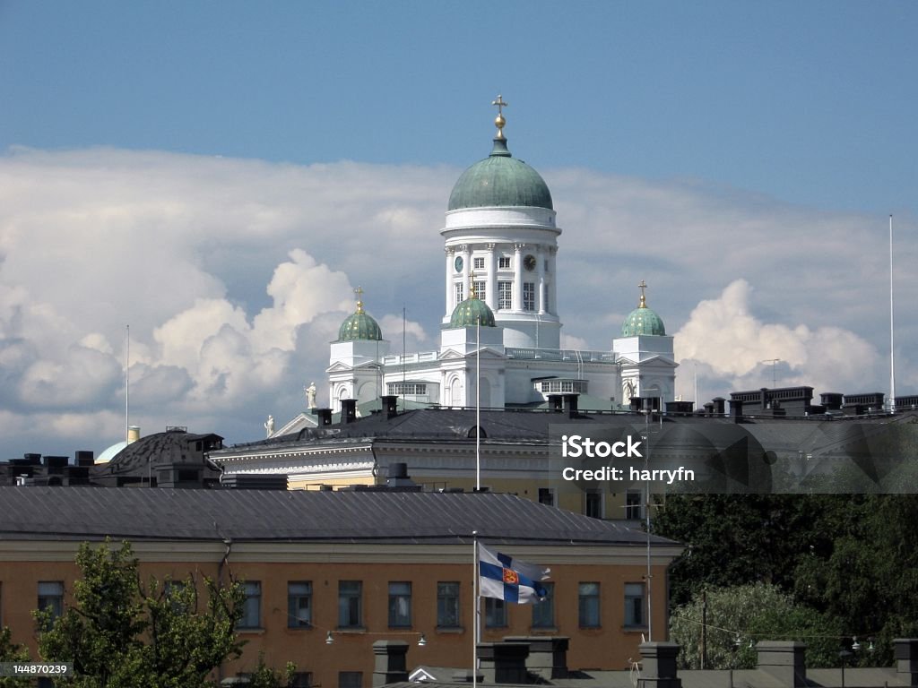 Helsinque - Foto de stock de Bandeira royalty-free