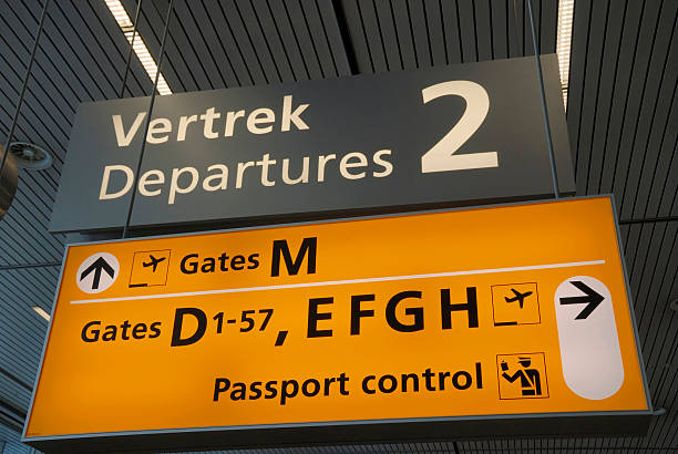 istock Signs at the airport 144870266