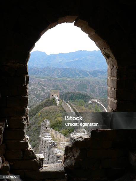 Grande Muraglia Cinese - Fotografie stock e altre immagini di Antico - Condizione - Antico - Condizione, Asia, Asia orientale