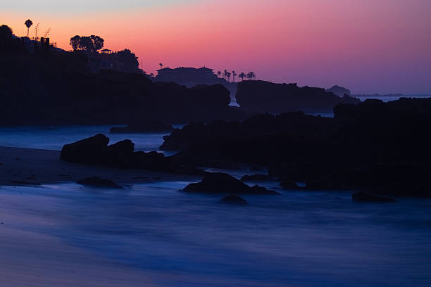 California Coast SUnrise stock photo