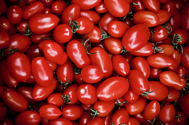 свободный рома помидоры черри - plum tomato фотографии стоковые фото и изображения