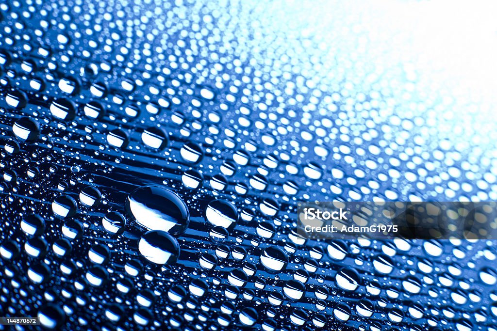 Blue quedas - Foto de stock de Abstrato royalty-free