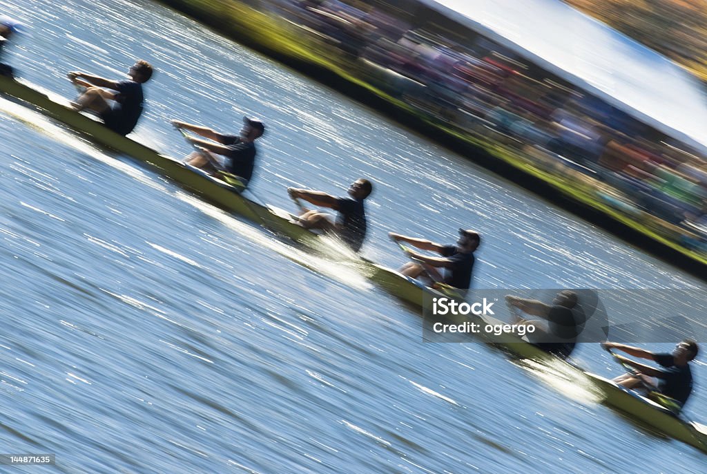 Trabajo en equipo - Foto de stock de Remar libre de derechos