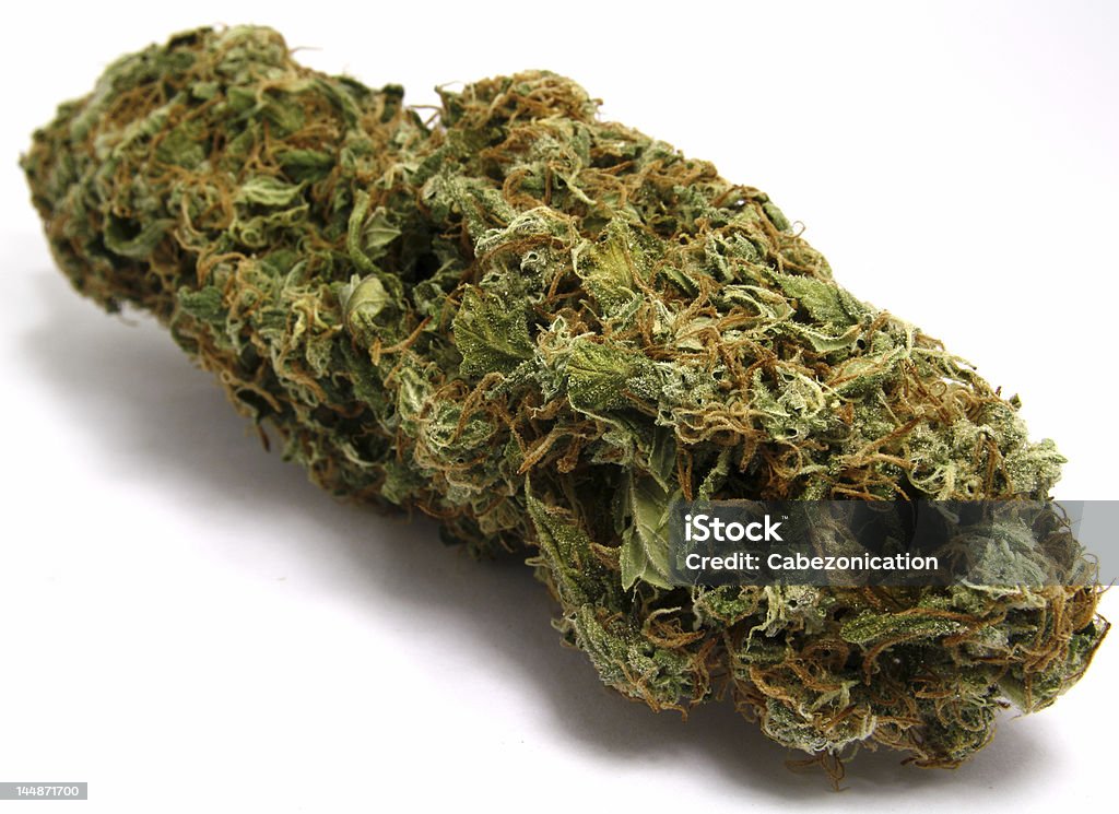 Cannabis - Foto stock royalty-free di Bianco